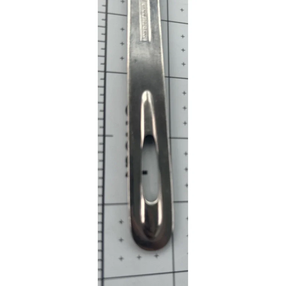 CAMBRIDGE STAINLESS STEEL KOREA MODERNA PATTERN PIERCED HANDLE PLACE FORK 🍽